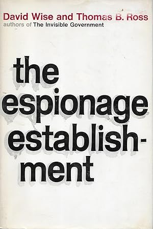 Seller image for The Espionage Establishment for sale by Charing Cross Road Booksellers