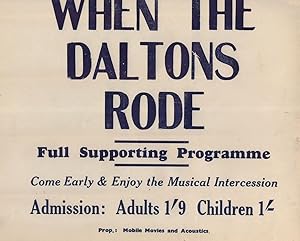 When The Daltons Rode Kay Francis 1930s Western Film Poster