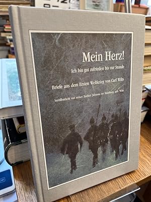 Bild des Verkufers fr Mein Herz! Ich bin gut zufrieden bis zur Stunde. Briefe aus dem Ersten Weltkrieg von Carl Wilts. Verffentlicht von seiner Tochter Johanna ter Haseborg, geb. Wilts. zum Verkauf von Altstadt-Antiquariat Nowicki-Hecht UG