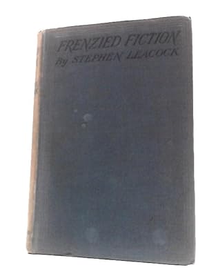 Bild des Verkufers fr Frenzied Fiction zum Verkauf von World of Rare Books