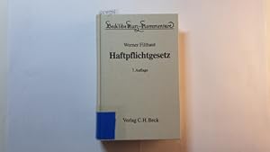 Immagine del venditore per Haftpflichtgesetz : Kommentar zum Haftpflichtgesetz und zu den konkurrierenden Vorschriften des Delikts- und vertraglichen Haftungsrechts venduto da Gebrauchtbcherlogistik  H.J. Lauterbach