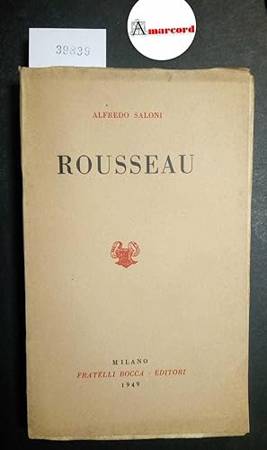 Saloni Alfredo, Rousseau, Bocca, 1949
