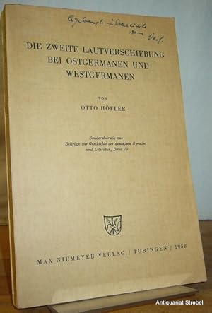 Die zweite Lautverschiebung bei Ostgermanen und Westgermanen.