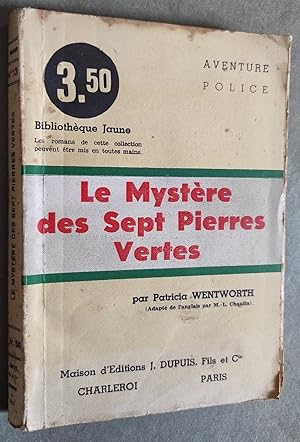 Seller image for Le mystre des sept pierres vertes. Adapt de l'anglais par M.-L. Chaulin. for sale by Librairie Pique-Puces