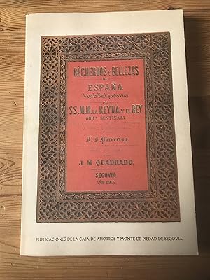 Bild des Verkufers fr Recuerdos y belleas de Espaa bajo la Real proteccin de S.S.M.M. la Reyna y el Rey. Obra destinada a dar a conocer sus monumentos y antigedades en lminas dibujadas del natural zum Verkauf von Vrtigo Libros