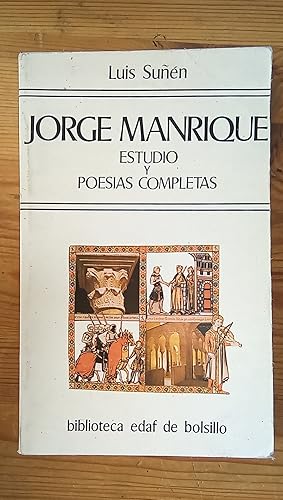 Seller image for Jorge Manrique. Estudio y poesas completas for sale by Vrtigo Libros