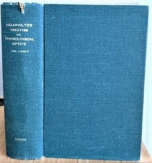 Immagine del venditore per Treatise on Physiological Optics (Volumes I and II bound in one volume) venduto da Alplaus Books