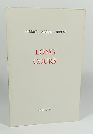 Imagen del vendedor de Long cours a la venta por Librairie L'Autre sommeil