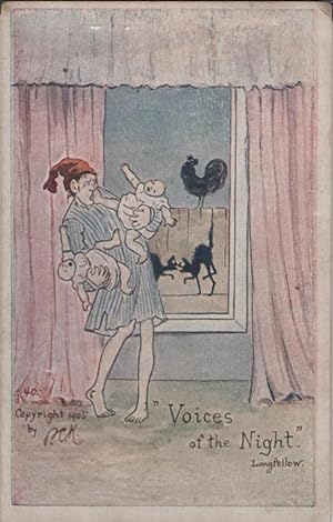 Seller image for Dad postcard: Voices in the Night for sale by Mobyville