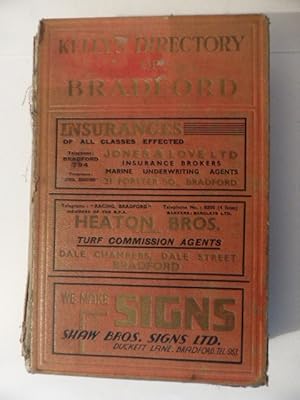 Kelly's Directory of Bradford and Suburbs 1938