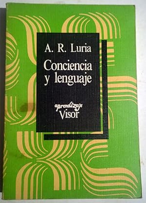 Imagen del vendedor de Conciencia y lenguaje a la venta por Federico Burki