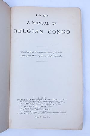 A Manual of the Belgian Congo