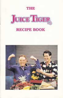 The Juice Tiger Recipe Book and Operating Instructions (Model 204-SP)