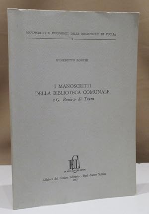Bild des Verkufers fr I manoscritti della biblioteca comunale. "G. Bovio" di Trani. zum Verkauf von Dieter Eckert