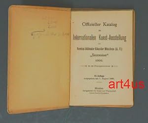Secession 1896 : Offizieller Katalog : der internationalen Kunst-Ausstellung des Vereins Bildende...