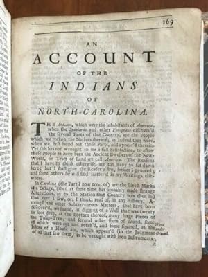 THE HISTORY OF CAROLINA, CONTAINING THE EXACT DESCRIPTION AND NATURAL HISTORY OF THAT COUNTRY, TO...