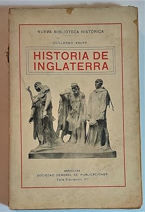 Imagen del vendedor de Historia de Inglaterra. a la venta por Librera Anticuaria Antonio Mateos