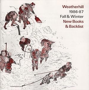 Image du vendeur pour Weatherhill 1986-87 Fall & Winter. New Books & Backlist mis en vente par Schrmann und Kiewning GbR
