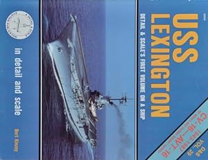 Bild des Verkufers fr USS Lexington in Detail & Scale zum Verkauf von Martin Bott Bookdealers Ltd