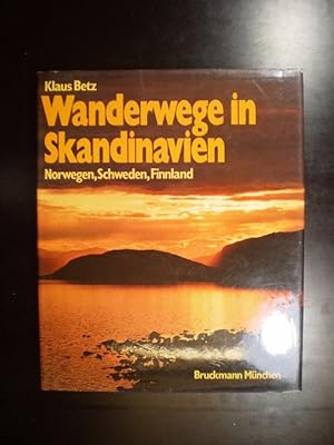Wanderwege in Skandinavien. Norwegen, Schweden, Finnland