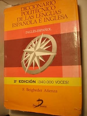 Diccionario politécnico de las lenguas española e inglesa. Tomo I. Inglés - Español