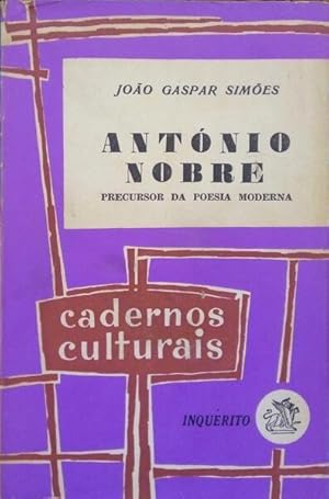 Imagen del vendedor de ANTNIO NOBRE, PRECURSOR DA POESIA MODERNA. [2. EDIO] a la venta por Livraria Castro e Silva