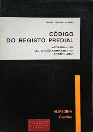 CÓDIGO DO REGISTO PREDIAL.