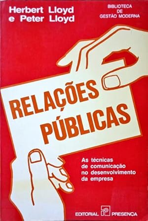 Immagine del venditore per RELA��ES P�BLICAS. venduto da Livraria Castro e Silva