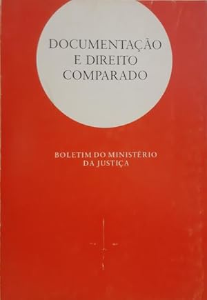 GABINETE DE DOCUMENTAÇÃO E DIREITO COMPARADO, N.º 7.