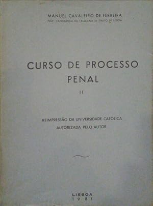 CURSO DE PROCESSO PENAL. [VOLUME II].