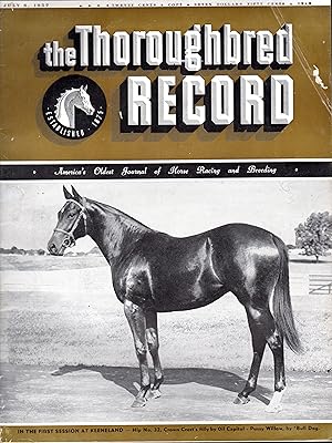 Image du vendeur pour The Thoroughbred Record: America's Oldest Journal of Horse Racing and Breeding: Volume 163, No.25: June 23, 1956 mis en vente par Dorley House Books, Inc.