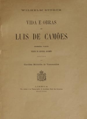 VIDA E OBRAS DE LUÍS DE CAMÕES.