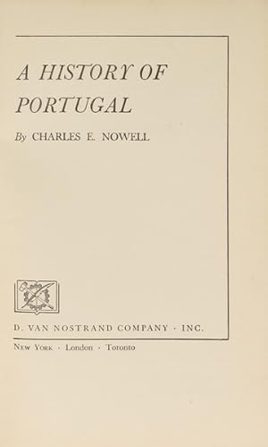 A HISTORY OF PORTUGAL.