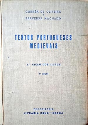 Seller image for TEXTOS PORTUGUESES MEDIEVAIS. 3. CICLO DOS LICEUS. for sale by Livraria Castro e Silva