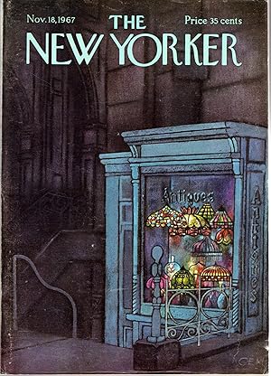 Image du vendeur pour The New Yorker (Magazine) November 18, 1967 mis en vente par Dorley House Books, Inc.