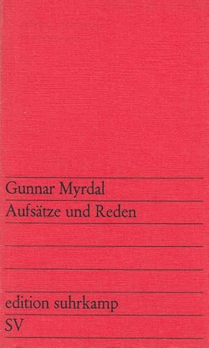 Aufsätze und Reden [Aus d. Engl. übers. von Michael Lang], edition suhrkamp ; 492