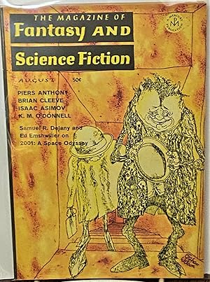 Immagine del venditore per The Magazine of Fantasy and Science Fiction August 1968 venduto da My Book Heaven