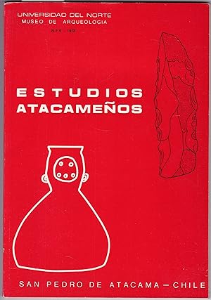 Bild des Verkufers fr Estudios Atacamenos. No. 6, 1978. zum Verkauf von Graphem. Kunst- und Buchantiquariat