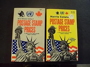 2 PBs Harris Catalog Of Postage Stamp Prices 1979