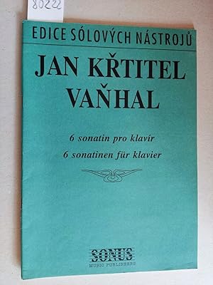 Seller image for 6 sonatin pro klavier - 6 Sonatinen fr Klavier. Edice Slovch Nstroju. for sale by Versandantiquariat Kerstin Daras