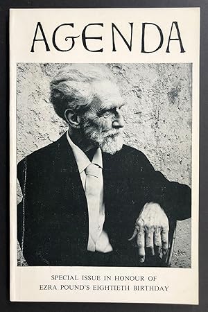 Immagine del venditore per Agenda, Volume 4, Number 2 (October-November 1965) - Special Issue in Honour of Ezra Pound's Eightieth Birthday venduto da Philip Smith, Bookseller