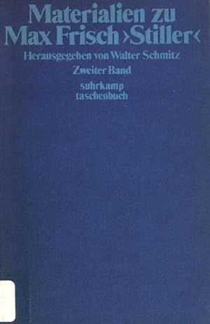 Seller image for Materialien zu Max Frisch >Stiller< - Zweiter Band (Nr. 419) for sale by books4less (Versandantiquariat Petra Gros GmbH & Co. KG)