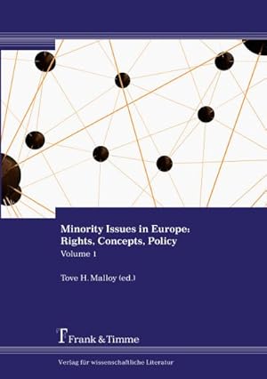 Imagen del vendedor de Minority Issues in Europe: Rights, Concepts, Policy a la venta por AHA-BUCH GmbH