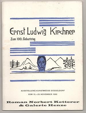 Bild des Verkufers fr Ernst Ludwig Kirchner Ausstellung, Gemalde, Aquarelle, Zeichnungen, Graphik zum Verkauf von Jeff Hirsch Books, ABAA