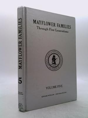 Bild des Verkufers fr Mayflower Families Through Five Generations : Volume 5, Edward Winslow and John Billington zum Verkauf von ThriftBooksVintage