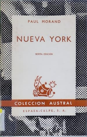 Imagen del vendedor de Nueva York a la venta por Librería Alonso Quijano