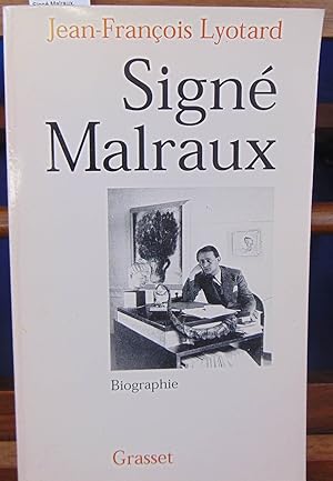 Bild des Verkufers fr Sign Malraux. Biographie zum Verkauf von librairie le vieux livre