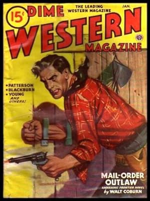 Imagen del vendedor de DIME WESTERN - Volume 35, number 1 - January 1946 a la venta por W. Fraser Sandercombe