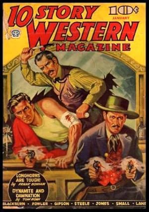 Imagen del vendedor de 10 STORY WESTERN - Volume 19, number 1 - January 1943 a la venta por W. Fraser Sandercombe