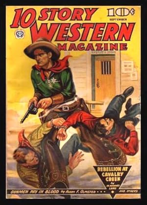 Bild des Verkufers fr 10 STORY WESTERN - Volume 18, number 1 - September 1942 zum Verkauf von W. Fraser Sandercombe